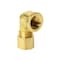 Thrifco Plumbing No. 70-C 3/8 Inch x 1/4 Inch Lead-Free Brass Compression FIP 90 El 4401393 - alternate 2
